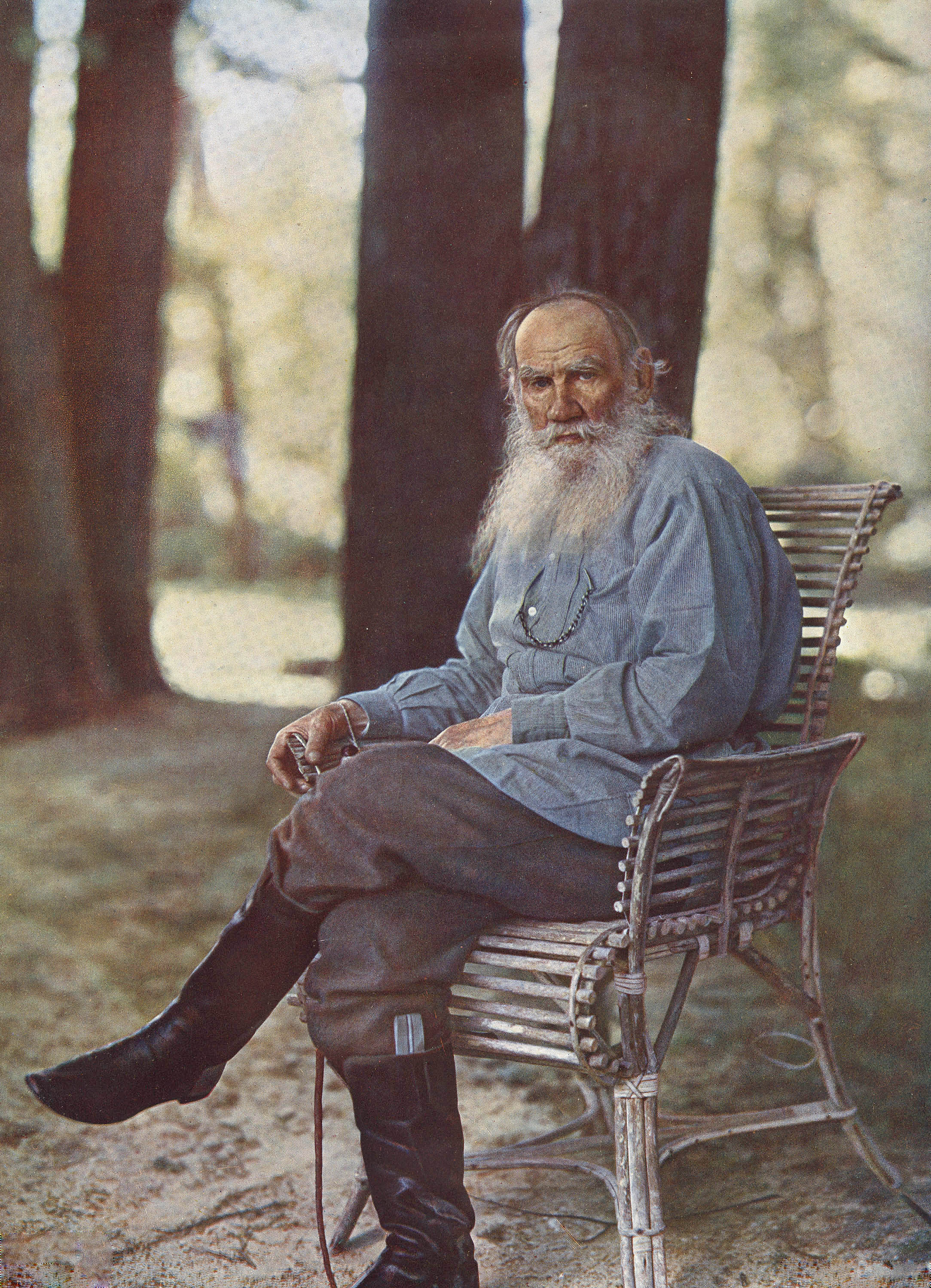 Leo Tolstoy in Yasnaya Polyana